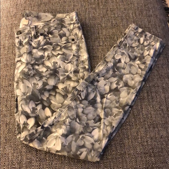 Michael Kors printed skinny jeans-size 4 - Picture 1 of 4